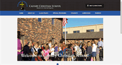 Desktop Screenshot of calvarychristianschoolrapidcity.com